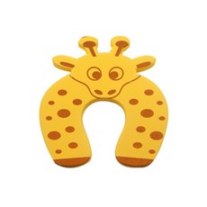 兒童安全門擋 昆蟲動物造型門夾, 1個, 黃牛