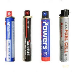 타정기 가스캔 건설, 1개