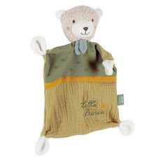 德國 FEHN 芬恩 悠棉麥田小熊布偶安撫巾