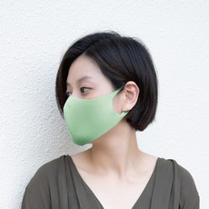 波特鉅 涼感空氣布3D立體防曬透氣口罩，薄荷綠L號，UPF50+，舒適保護肌膚, 薄荷綠,L, L