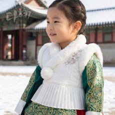 여아 한복 Get-134 나비털배자-백일 돌 아동한복 어린이 초등