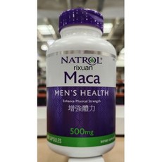 Natrol 納妥 瑪卡 500毫克 增強體力, 1個