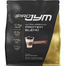 JymSupplementScience Pro Jym 極致優質混合蛋白粉 巧克力慕斯口味, 1個, 858g