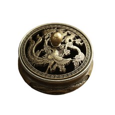 미니 향로 황동 인센스 스틱 홀더 향꼿이 봉황, 미니향로01_봉황, 1개, 1개