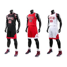 公牛隊23號籃球服套裝 原創熱銷經典款 背心籃球衣