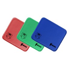 락엔볼- 2025 햄머 블랙위도우 사각 가죽 볼타올, 1개, 네이비