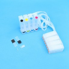 TM-C3500 연속 잉크 공급 시스템 CISS Epson TM 카트리지 SJIC22P 프린터 칩 없음