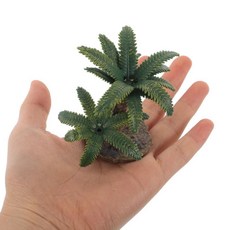 미니어처 풍경 나무 홈 데스크 장식 미니 정원 인공 장식품, 1개, 기본