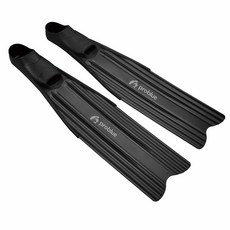 海豹潛水 PROBLUE 藍鯨 漁獵自由潛水長蛙 蛙鞋 三色 塑膠長蛙 自由潛水, 黑色,M