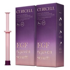 큐리셀 EGF 리쥬븐 세럼 Y존 탄력 특허원료 보습젤, 2개, 12ml