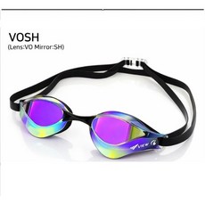 뷰 수경 V230ASAMC 미러렌즈 물안경, VOSH, 1개