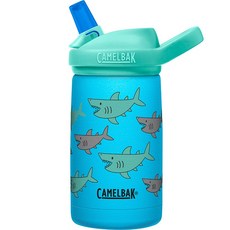美國 CamelBak eddy Chug 兒童吸管不鏽鋼保冰溫水瓶 直飲, 1個