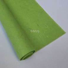 덕인 색 운용한지 Y 64x94cm 닥70% 고급형 포장 공예, 10개, 12 연두색