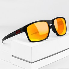 스타일호른 가빈 경량 편광 스포츠 선글라스 G112, C003 블랙 레드미러렌즈, 1개