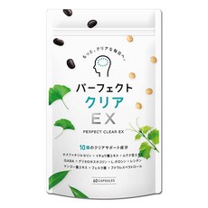 [관리 영양사 감수] 포스파티딜 세린 PS 은행나무 잎 묵나콩 보충제 GABA 티로신 레시틴(30일분)일본제, 1개, 60정