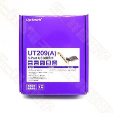 祥昌電子 Uptech 登昌恆 UT209(A) 5埠 PCI介面 USB擴充卡, 1個