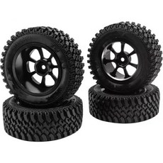 MN128 MN86 G500 112 스케일 원격 조종 크롤러 차량 액세서리 휠 타이어 업그레이드 부품 RC 타이어흰색, 검정