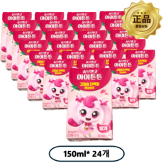 솔브앤고 아이튼튼 딸기, 150ml, 24개