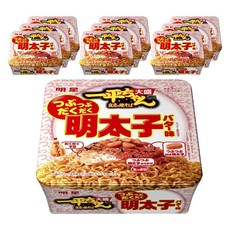 묘조 잇페이짱 야시장의 야끼소바 곱빼기 명란 버터 맛 172g, 10개