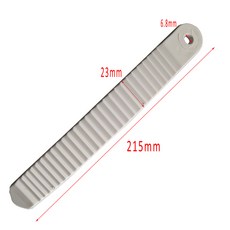 스노우보드 바인딩 래칫 버클 또는 발가락 혀 사다리 스트랩 스키 액세서리 하드웨어, 01 215x23x6.8mm, 01, 1개