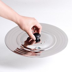 스텐 냄비 후라이팬 멀티 뚜껑 덮개 커버, 1개