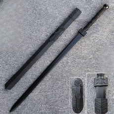 진가검 군용 사인참사검 시라사야 중국검 청룡언월도 블랙 드래곤, 블랙 드래곤 어린이용 55cm