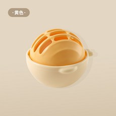 防纏繞洗衣球 洗衣神器強效清潔 護洗球 清潔球 去污洗衣球 立體3D洗衣球 洗衣機清潔球 過濾球 防打結洗衣球, 黃色, 1個