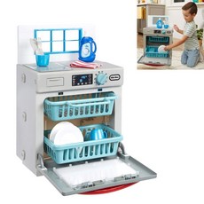 알럽 리틀타익스 유아식기세척기장난감 아이선물 식기세척기세제 아기주방놀이소품 주방놀이소품, 1개