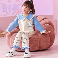 ZAIHAN 女童長袖睡衣套裝 [2341]