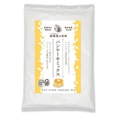 GFCO 인증 획득 쌀가루 팬케이크 믹스 300g×1봉지 후쿠이현산 쌀가루 100% 글루텐프리 장립미×단립미 블렌드로 식감 알음프리 28품목 알레르겐 미사용 팬케이크 믹스 쌀가루, 300g