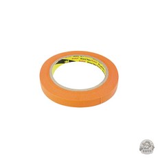 뭉솔마켓 페인트 커버링테이프 주황 12mm 40M 자동차도색마스킹테이프