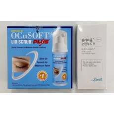 오큐 소프트 리드 스크럽 플러스 추가 순면부직포, 1개, 50ml