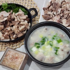 돼지 머리고기 슬라이스 돈두슬라이스 머릿고기 수육 국밥고기, 1개, 1kg