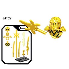 애니메이션 영화 블록 미니 액션 조립 모델 피규어 크리스마스 선물, 1개, 3. GA132