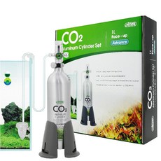 ISTA 伊士達 1L CO2鋁瓶全套組(頂級型) - 水草缸, 1個