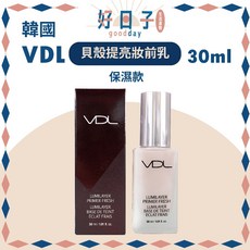 VDL 貝殼提亮妝前乳, 1個, 貝殼提亮妝前乳保濕款(粉色)