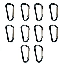 多用途安全扣環 10入, 黑色