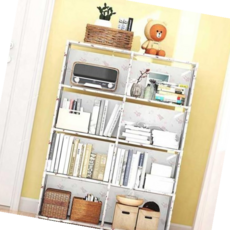 수납정리대 조립식 공간 박스 수납장 4단 5단 6단 틈새 정리대, 그레이 6칸