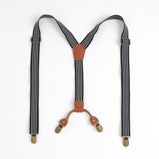 스타일핏 4클립 멜빵 라인 서스펜더 남자멜빵 hol+001Ei