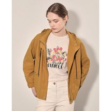 올리비아로렌 여성용 캐주얼 후디드 점퍼 VVCCL4F8171