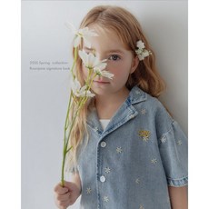 로아앤제인 (10%SALE)비올라 데님 셔츠 952951