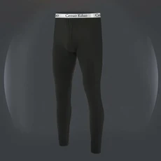 남성용 긴 존스 보온 피부 친화적 속옷 따뜻한 바지 부드럽고 탄력있는 대형 레깅스 편안한 타이츠 겨울, 01 XXXL, 06 Picture color