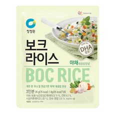청정원 보크라이스 야채, 24g, 1개