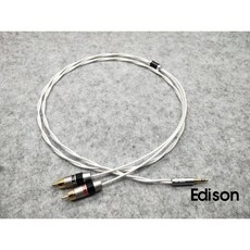 Edison 3.5mm轉RCA音源線, 1個, 0.5米/條 400元
