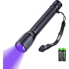 다음 ORCH 405nm UV 광 LED 블랙라이트 손전등 감지기 반려동물 소변 및 얼룩을 위한 자외선 포켓 크기 토치 카펫 러그 3D 프린팅 수지 C2UV405nm UV에서 얼룩, 1