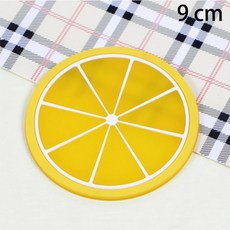 테이블 책상용 미니 실리콘 스탠드 도구 플레이스매트 패드 슬립 홀더 매트 개별 주방, 라운드, M, lemo