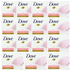 도브 뷰티바 핑크 클렌징비누 90g, 15개