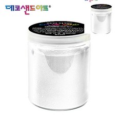 [오품] 샌드 아트 전용 색모래 250g 하양, 빠른배송