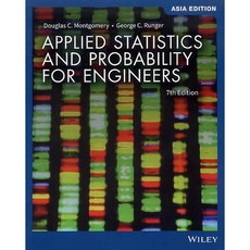 WILEY APPLIED STATISTICS AND PROBABILITY FOR ENGINEERS 第7版 ASIA EDITION, 1個