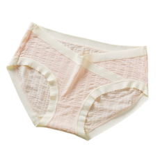 OniWear 雕花滾邊孕婦內褲 泡泡摺感內褲 彈力內褲 孕期產後皆可穿 孕婦褲 抑菌透氣 親膚內褲